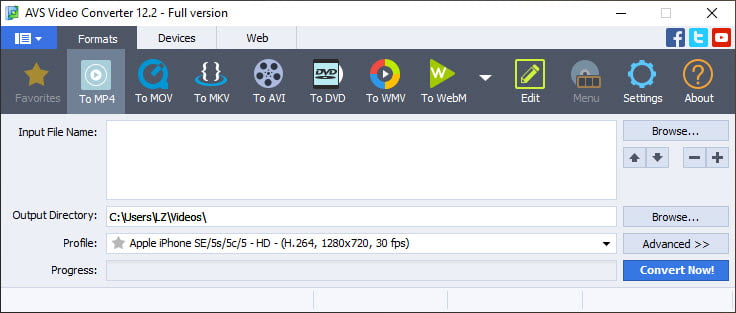 AVS Video Converter 12.2.1.684