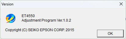 Epson ET-4550 resetter
