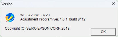 Epson WF-3720 WF-3723 Resetter