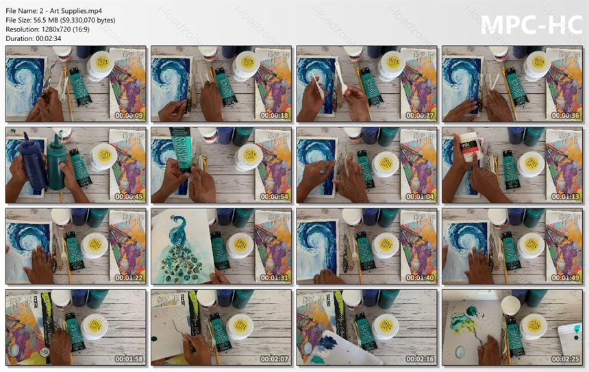 Painting Impasto Waves Landscape In 3 Easy Steps
