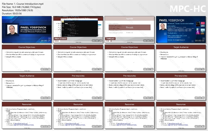 Windows System Programming Processes and Threads